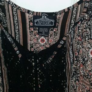 Cold Shoulder Boho Top